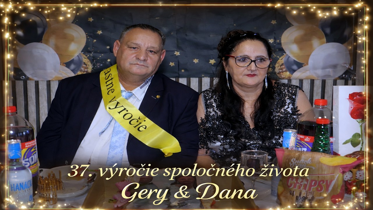 37.Výročie spoločného života Gery & Dana  14.2.2026 Prešov (komplet)🎬🎥