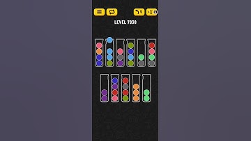 Ball Sort Puzzle Level 7838