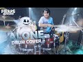 Marshmello - Alone (Pierre Maskaro - 9 anos) Drum Cover