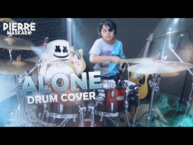 Marshmello - Alone (Pierre Maskaro) Drum Cover class=