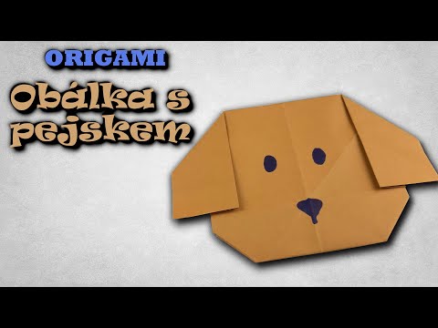 Video: Ako Vyrobiť Origami Psa