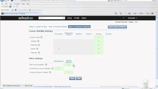 Schoology - Setting up courses