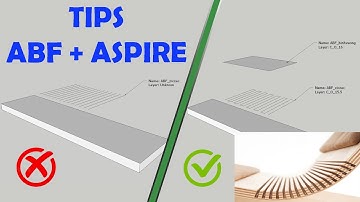TIP ABF + ASPIRE: TIP #1 - HOW TO BEND MDF RIGHT WAY ?