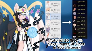 Tutorial 20 MOD 4: How To Save Multiple Layers At Once In Your Artwork