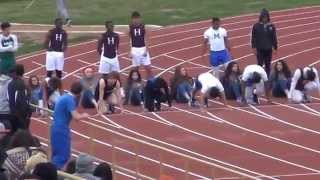 Anthony Vera 03-06-15 100 meters Harlandale Track Meet