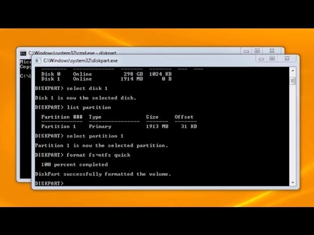parallel recommend rotary How to format any memory device usb drive, hard disk, sd card using cmd -  YouTube