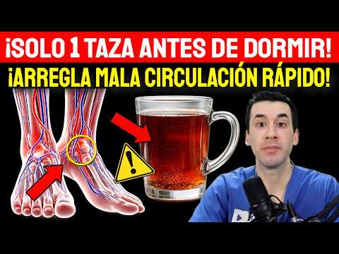 Beba ESTO para aumentar Rápidamente el Flujo Sanguíneo en las Piernas en Mayores de 60