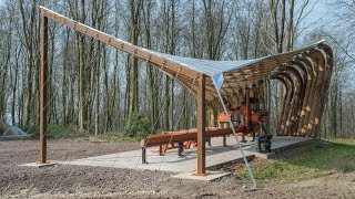 Architectural Association students test the limits of timber in experimental woodland canopy