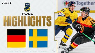 Sweden vs. Germany FULL HIGHLIGHTS -- 2024 World Junior Championship