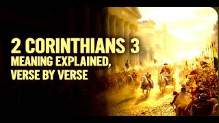 2 CORINTHIANS 3 Meaning EXPLAINED, Verse by Verse - Christian PODCAST