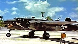 North American B25s: 'Winged Artillery' Restored Color 1945