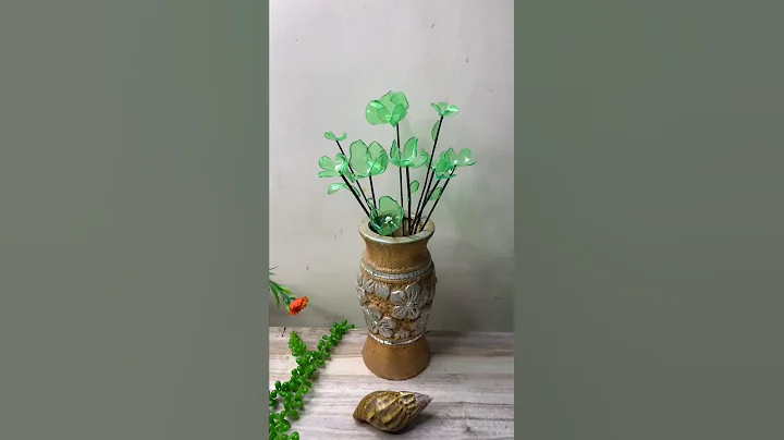 waste bottle craft easy | diy waste plastic bottle craft ideas #shorts #viral #diy