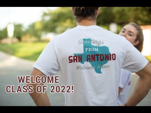 Welcome to Trinity University, Class of 2022