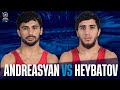 Ref:DGjSvbv32wM Arman andreasyan (arm) vs. kanan heybatov (aze) | world wrestling championships 2025 | fs 70kg