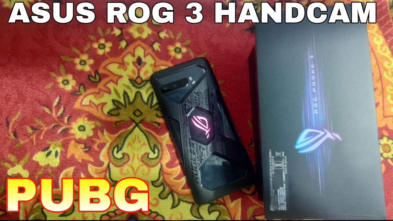 Asus Rog 3 Solo Vs Squad Pubg Mobile Handcam With Air Trigger 144Hz Display Battery Temperature Test