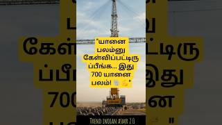 🌏 உலகின் மிகப்பெரிய ராட்சத கிரேன்! 🏗️ | Liebherr LR 13000 Massive Crane Facts | ASMR Tamil