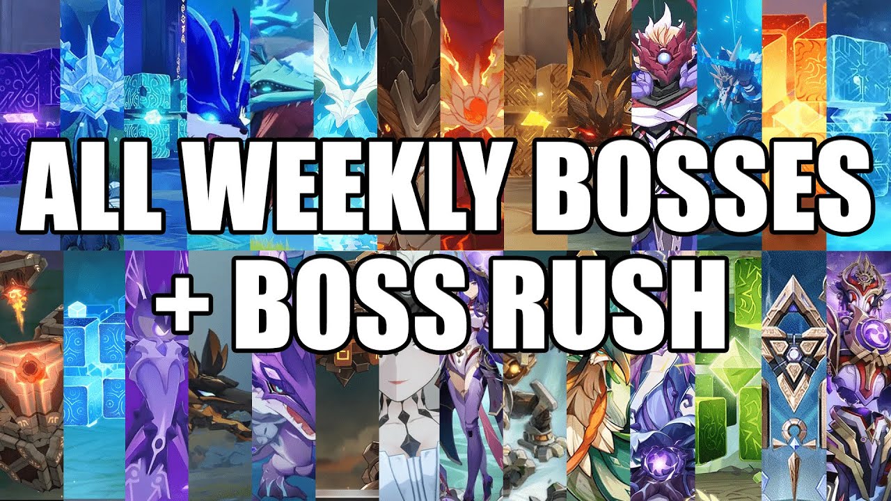 [AR60] Doing All Weekly Bosses / Welkin Moon Giveaway - Genshin Impact ...