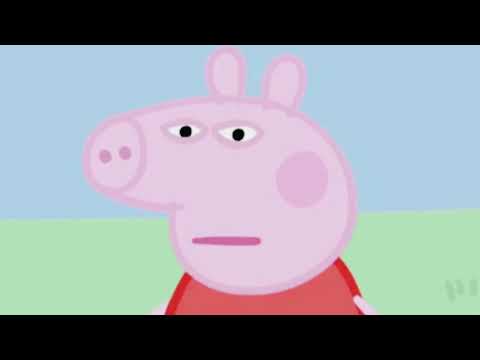 Peppa Pig não gostou da sua atitude