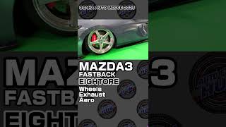 MAZDA3 Custom Build by Eightore: Wheels, Exhaust & Aero | OSAKA AUTO MESSE 2025 - 009 MAZDA3 Custom Build by Eightore: Wheels, Exhaust & Aero | OSAKA AUTO MESSE 2025 - 009