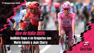 Giro De Italia 2024 Análisis Etapa 4 En Gregarios Con Mario Sabato Y Juan Charry