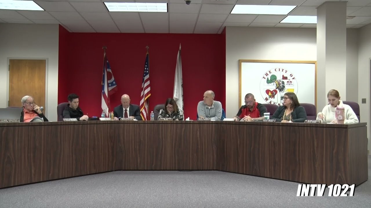 Wauseon City Council Meeting 11.17.25