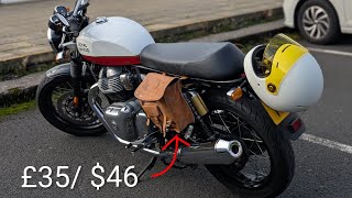 Cheap Amazon Motorbike pannier bag review