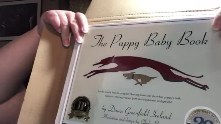 UNBOXING THE PUPPY BABY BOOK BY DAWN GREENFIELD IR...