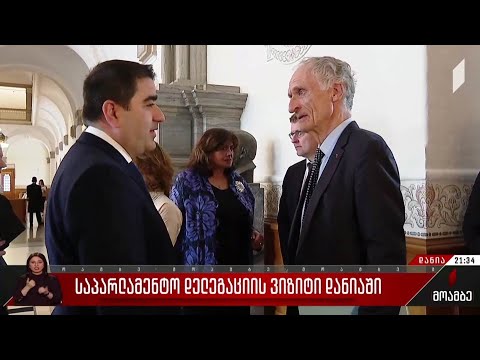 საპარლამენტო დელეგაციის ვიზიტი დანიაში