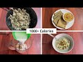 5 Really Easy Meal Options for Weight Gain / Bulking !! ( 1000+ Calories ) 🇮🇳