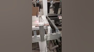 CNC Wood door leaf cutting machine .with automatic loading and unloading,QR scan