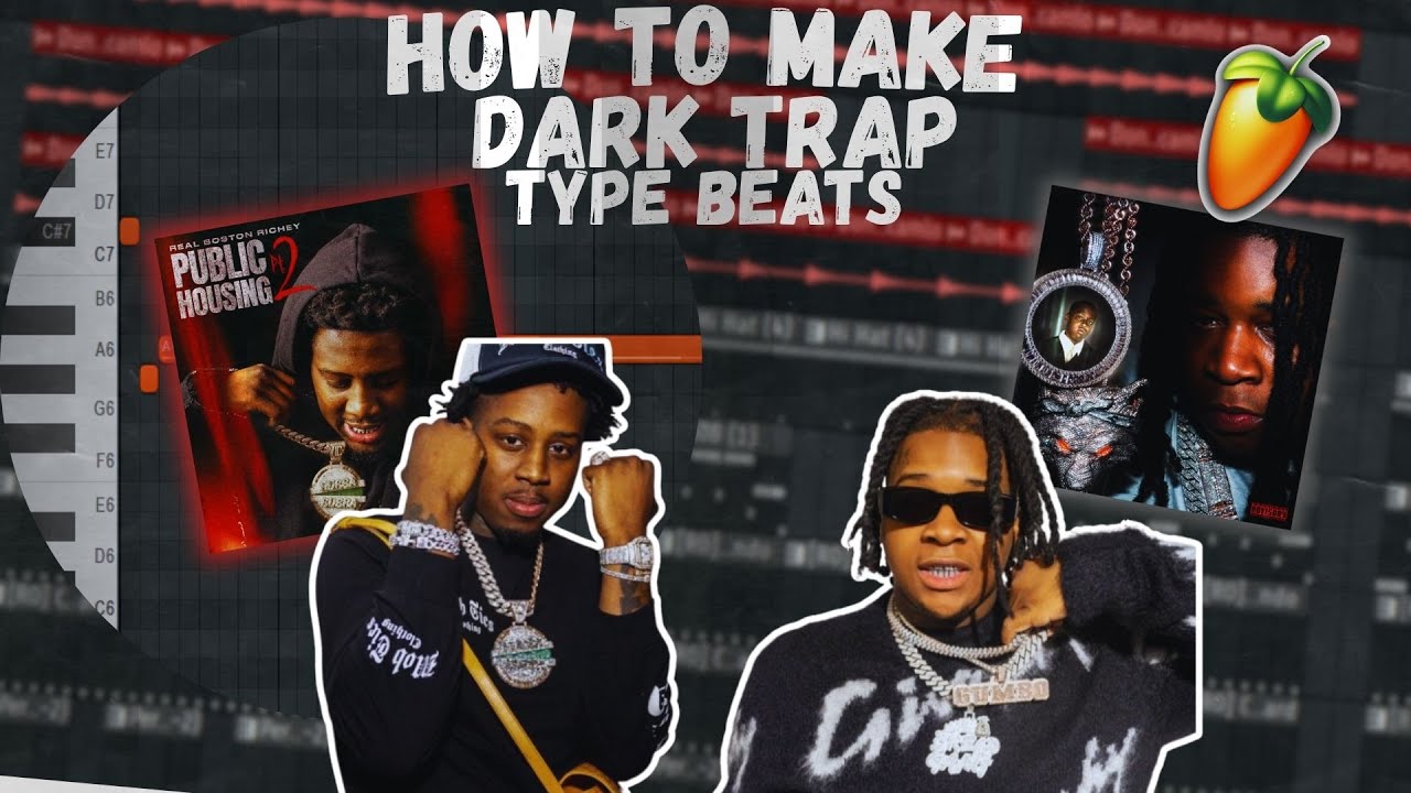 How To Make Dark Trap Beats For Real Boston Richey In FL Studio! - YouTube