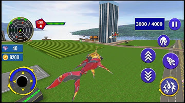 Shark Robot Car Game Bike Game - Android Gameplay Part 2