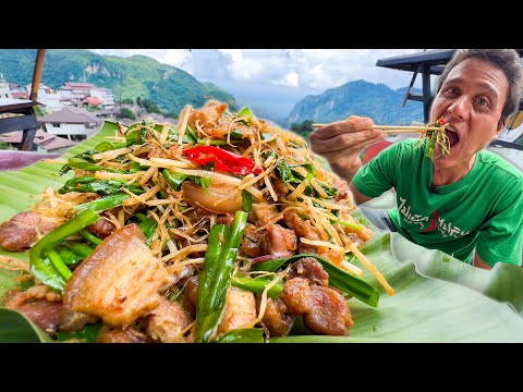 Grilled Meat Package!! UNSEEN THAI FOOD in Chiang Rai, Thailand (เชียงราย)!