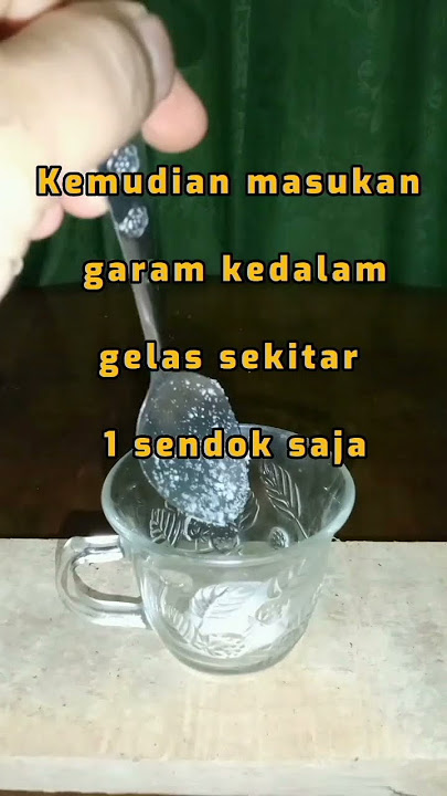 DENGAN CARA INI BISA HILANGKAN BAU MULUT DAN BERSIHKAN KARANG GIGI #shorts #edukasi #herbal