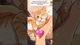 Cute CAT Got New Owner 😻🐾 | #shorts #pets #cute_cat #rescue