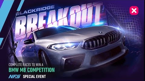 NFS No Limits | NFSNL | Breakout | BMW M8 Competition  | 170 gold spent | Day 3 The Legend