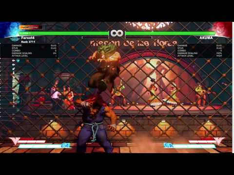 Using Akuma's Special Cancellable s LK in Meaty or Blockstring Mixups Forest613 SFVS2