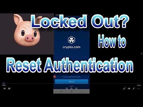 Can't get into your Crypto.com Accounts Locked How to get back in using Reset Authentication