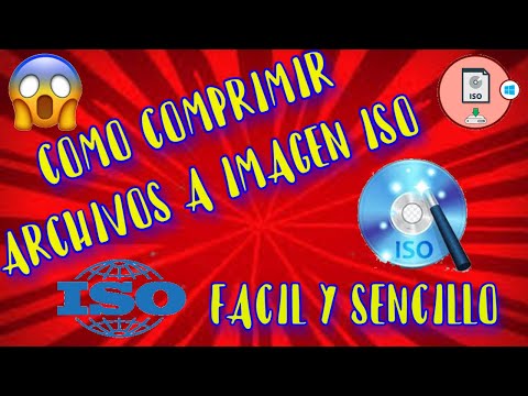 Video: Cómo Comprimir Un Archivo A Iso