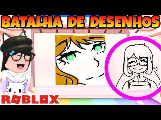 🎨 DESAFIO QUEM DESENHA MELHOR??? (Free Draw 2 Roblox) 