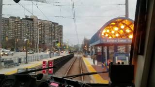 MTA MARYLAND:A Ride On The Light Rail To Penn Station From Baltimore Street