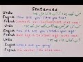 Sentences#learnfrench #englishlanguage #learnurdu #spokenenglish #A1#learning#english #vocabulary