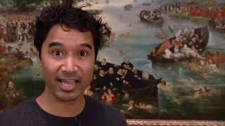 80 Jarige Oorlog Schilderij Zielen-Visserij Adriaen Van De Venne