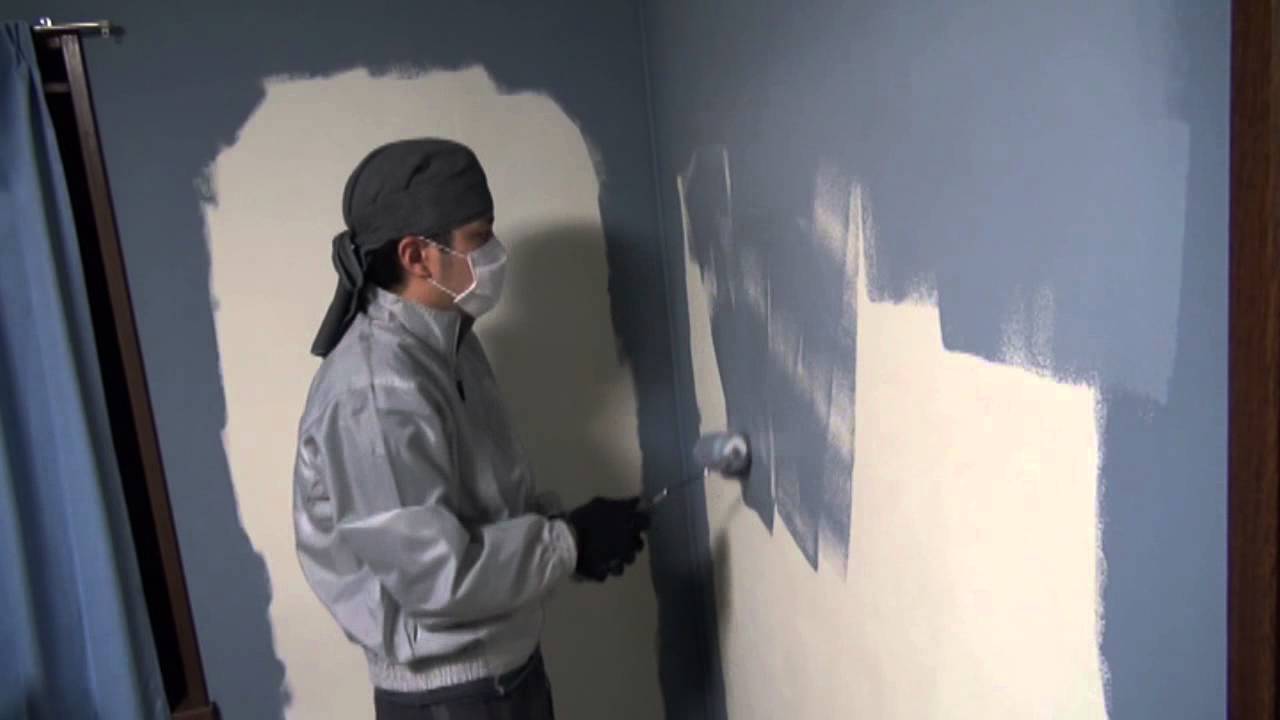 部屋の壁を塗ってみました Youtube