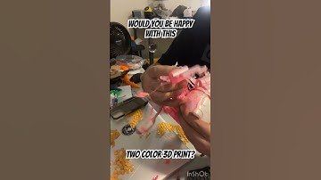 Print in place two color #3dprint with#flashforge creator pro