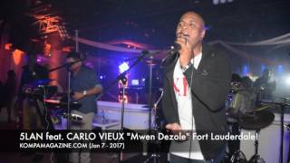 carlo vieux 5 lan premiere mwen dezole fort lauderdale jan 7 2017