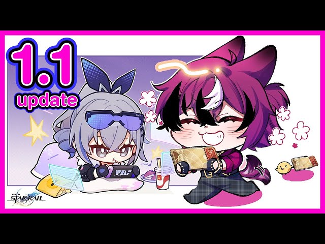 MAGENTA DOG meets SILVER WOLF [HONKAI: STAR RAIL 1.1 UPDATE]【NIJISANJI EN | Doppio Dropscythe】のサムネイル