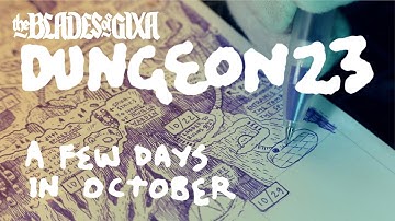 draw a dungeon room every day: october of #dungeon23