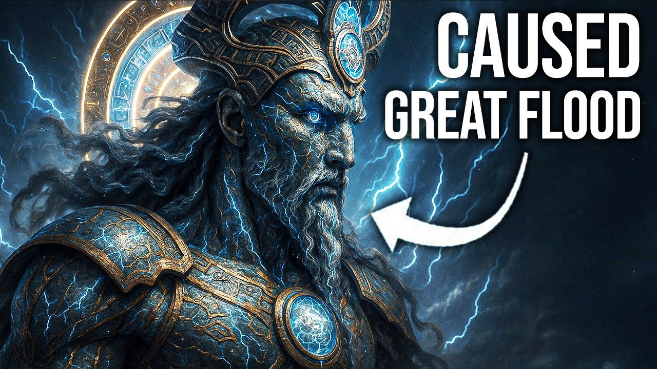 ⁣Ishkur: The Anunnaki God Who Caused the Great Flood | History for Sleep