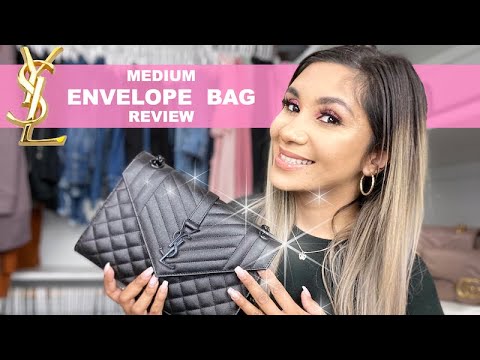 YSL Envelope Bag Review, Mod Shots 🦋